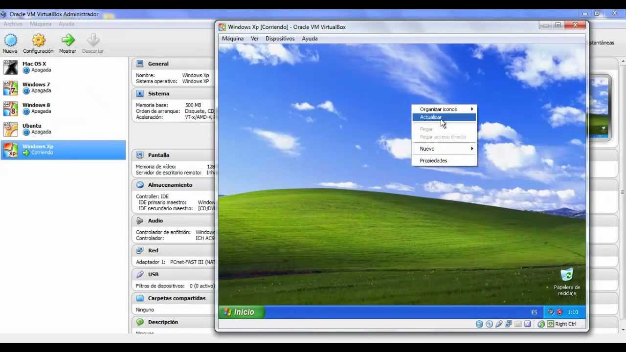 windows virtualbox images